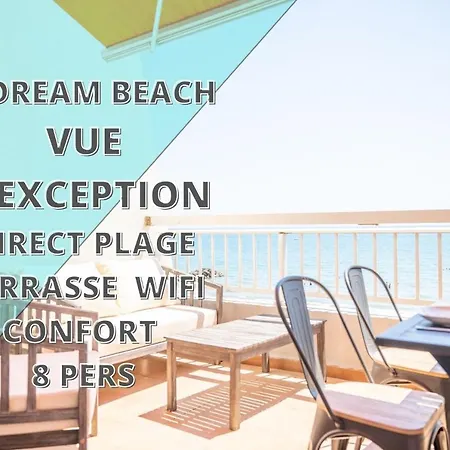 Apartment Le Dream Beach-terrasse-vue D'exception-wifi-parking - Pros Servicesconciergerie *